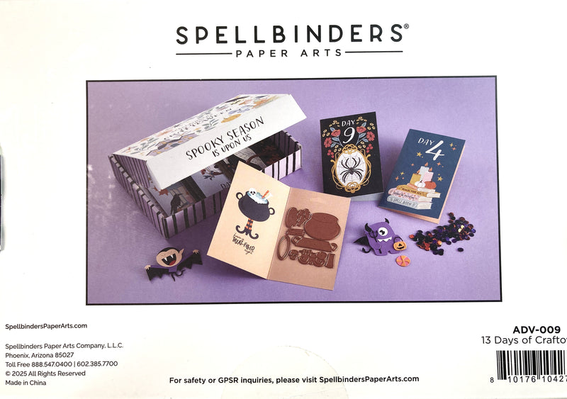 Spellbinders - 13 Days of CRAFTOWEEN + Dragon Boo Die Set, ADV-009