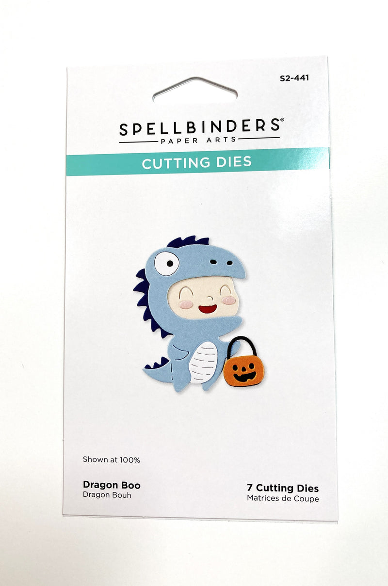 Spellbinders Etched Die Set - Dragon Boo, S2-441