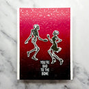 Simon Hurley create. 4x6 Clear Stamps - Bad to the Bone, HUR94166