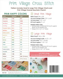 Prim Village Cross Stitch Pattern Lori Holt of Bee in my Bonnet, ISE-412