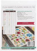 Flea Market Flowers Cross Stitch Pattern Lori Holt of Bee in my Bonnet, ISE-438