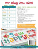 Sew Happy Cross Stitch Pattern Lori Holt of Bee in my Bonnet, ISE-453