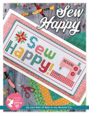 Sew Happy Cross Stitch Pattern Lori Holt of Bee in my Bonnet, ISE-453