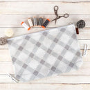 It's Sew Emma Mad For Plaid Project Bag - Charcoal, ISE-815