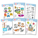 Elizabeth Craft Designs - Meet the Cats - Buy it All Bundle, MTCBIA