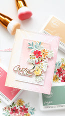 Pinkfresh Studio Press Plate - Leafy Lattice, 272025