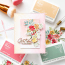 Pinkfresh Studio Press Plate - Leafy Lattice, 272025