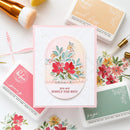 Pinkfresh Studio Press Plate - Leafy Lattice, 272025