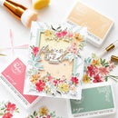 Pinkfresh Studio Press Plate - Leafy Lattice, 272025