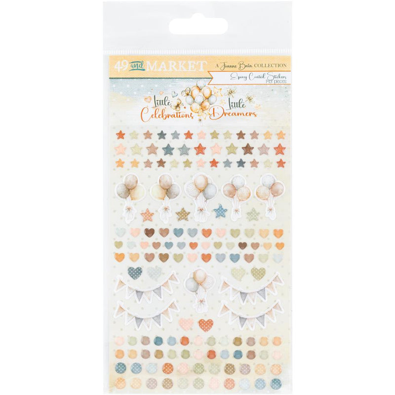 49 & Market - Little Celebrations/Dreamers - Epoxy Stickers, JDC-31775