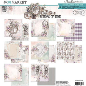 49 & Market - Echoes of Time - 12x12 Paper Pack, JET-33236