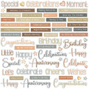 49 & Market - Little Celebrations - Words Chipboard Set, JLC-31980
