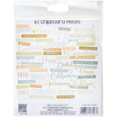 49 & Market - Little Celebrations - Words Chipboard Set, JLC-31980