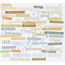 49 & Market - Little Celebrations - Words Chipboard Set, JLC-31980