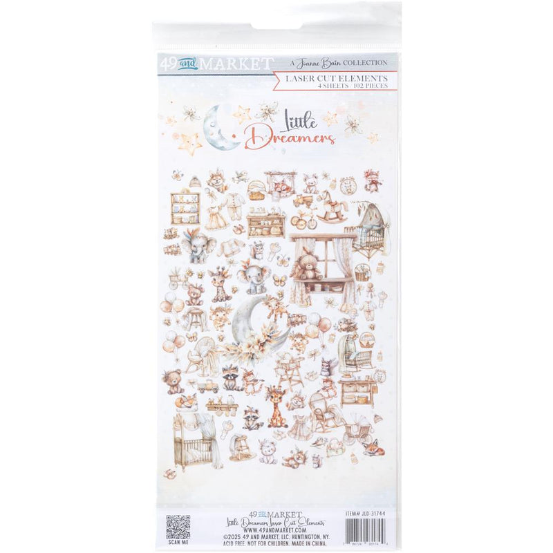 49 & Market - Little Dreamers - Laser Cut Elements, JLD-31744