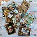 Elizabeth Craft Designs Movie Night ATC Special Kit, K022