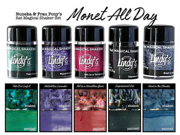Lindy's Magical Flat Shaker 5PK - Monet All Day, MAL5-2