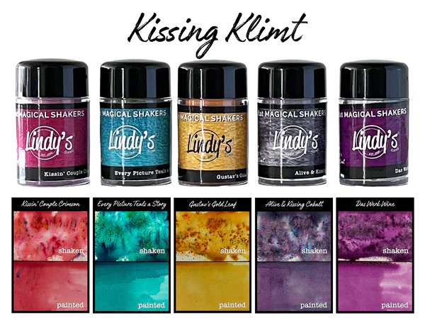 Lindy's Magical Flat Shaker 5PK - Kissin' Klimt, KK5P-3