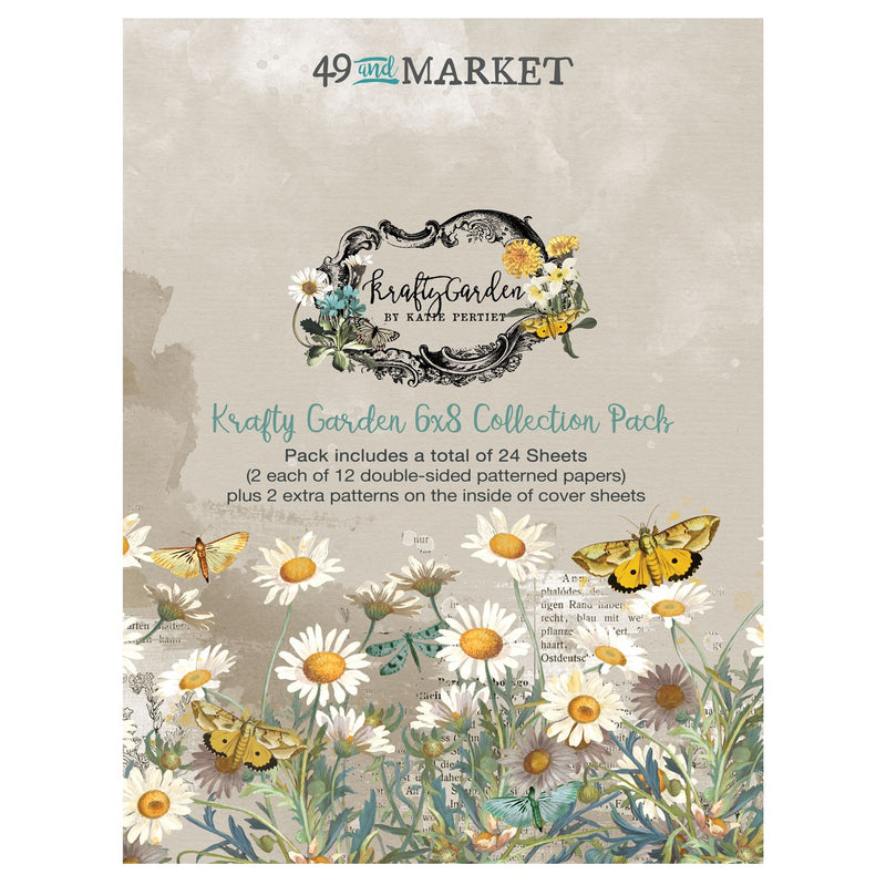 49 & Market - 6x8 Collection Pack - Krafty Garden, KG26399