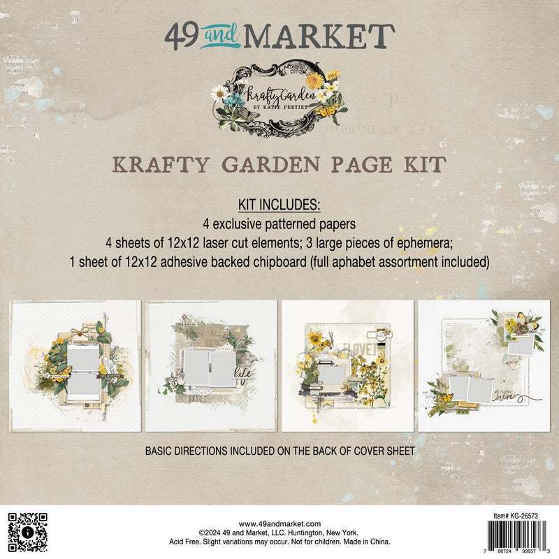 49 & Market - Page Kit - Krafty Garden, KG26573