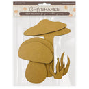 Stamperia  Crafty Shapes - Hidden Grove Mushrooms, KLSM44