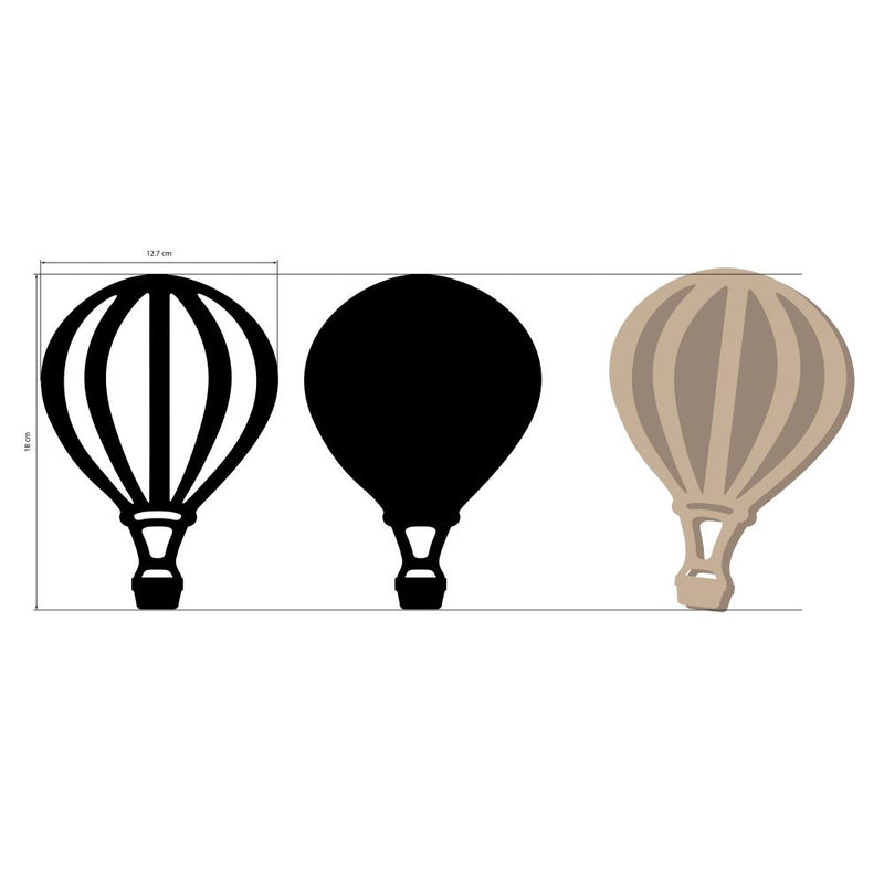 Stamperia  Crafty Shapes - Timeless Air Balloon, KLSM52