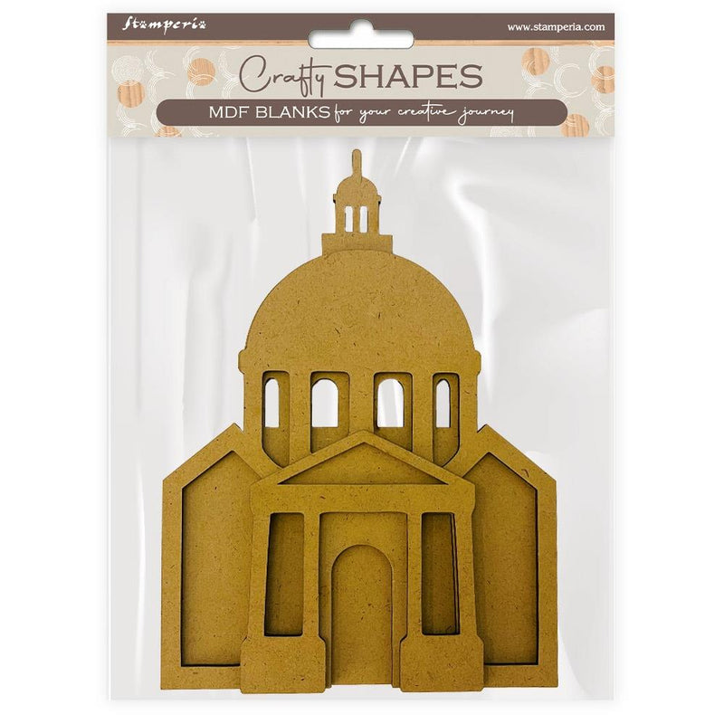 Stamperia  Crafty Shapes - Venice City of Art basilica, KLSM55