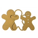 Stamperia  Crafty Shapes - Candy Christmas Gingerbreads, KLSM59