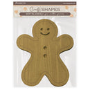 Stamperia  Crafty Shapes - Candy Christmas Gingerbreads, KLSM59