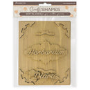 Stamperia  Crafty Shapes - Herbarium Silvae Diary Cover, KLSM75