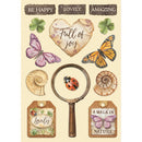 Stamperia  Wooden Shapes A5 - All Around, KLSP200