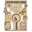 Stamperia  Wooden Shapes A5 - All Around, KLSP200