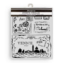 Stamperia Stencil - Venice City of Art cards, KSTD183