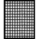 Stamperia Whispering Woods 7.87x9.84 Stencil - Tartan Pattern, KSTD186