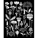 Stamperia  Stencil - Herbarium Silvae Herbarium, KSTD193