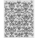 Stamperia Gardens of Time 7.87x9.84 Stencil - Wallpaper, KSTD205