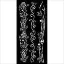Coming Soon - Stamperia Stencil - Hidden Grove - 3 Borders, KSTDL114