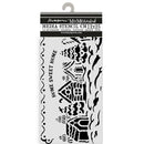 Stamperia Stencil 4.72x9.84 - Candy Christmas Village, KSTDL123