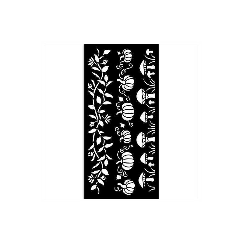 Stamperia Whispering Woods 4.72x9.84 Stencil - 3 Stripes, KSTDL130