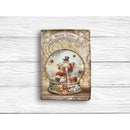 Stamperia 7x7 Stencil- Gear Up for Christmas Gears, KSTDL140