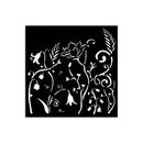 Stamperia Stencil - Hidden Grove - Flowers, KSTDS28