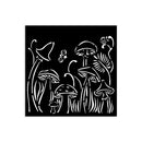 Stamperia Stencil - Hidden Grove - Mushroom, KSTDS31
