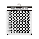 Stamperia Stencil 4.72x4.72 - Candy Christmas Waffle Pattern, KSTDS50