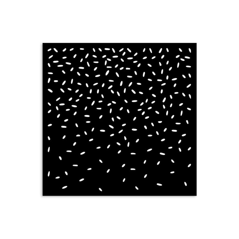 Stamperia Stencil 4.72x4.72 - Candy Christmas Dripping w/Sugar Sparkling, KSTDS51