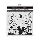 Stamperia  Stencil - Herbarium Silvae Squirrel, KSTDS66