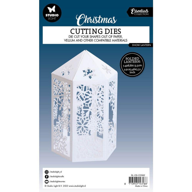 Studio Light Essentials Cutting Die Set - Snow Lantern, LESCD562