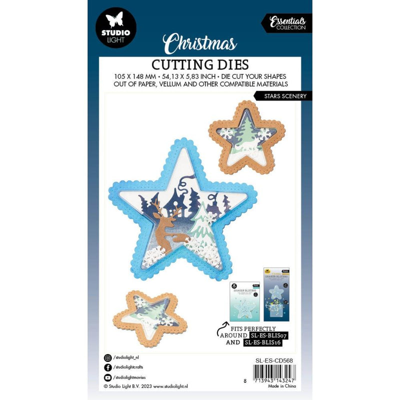 Studio Light Essentials Cutting Die Set - Star Scenery, LESCD568