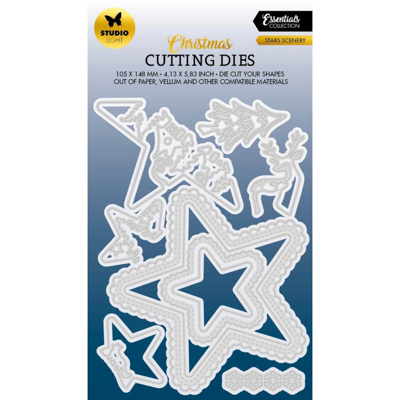 Studio Light Essentials Cutting Die Set - Star Scenery, LESCD568