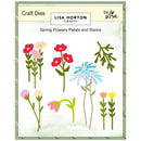 Lisa Horton Crafts - Craft Dies - Spring Flowers Petalls & Stems, LHCCD290