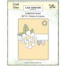 Lisa Horton Crafts - Craft Dies - Compositions Set A - Flowers & Leaves, LHCCD314